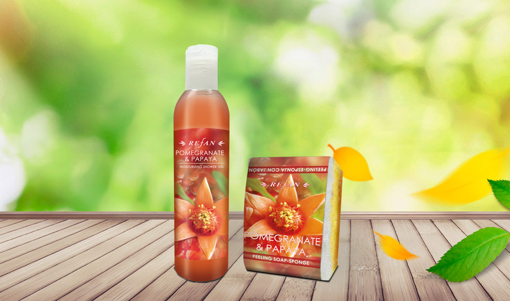 Комплект Pomegranate & Papaya