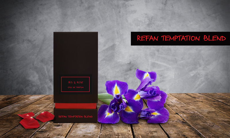 Iris and Rose Ирис и роза парфюм Refan