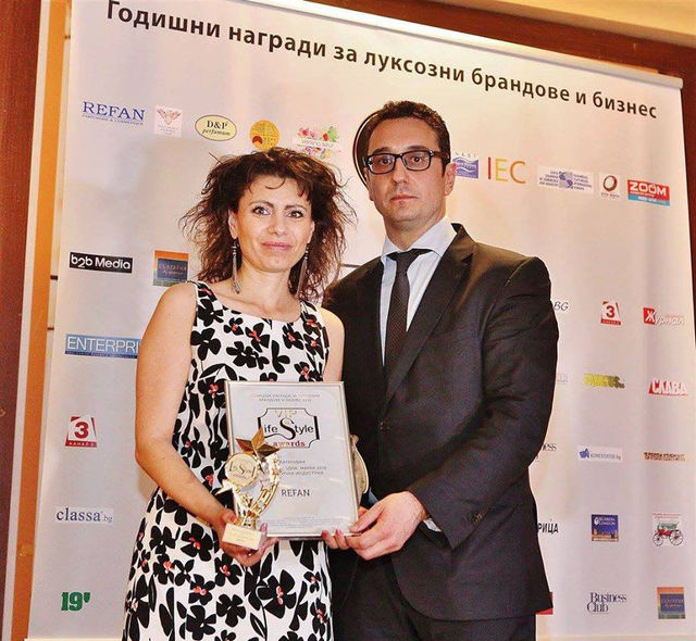 „Рефан България“ с Life Style Awards на Годишните награди за луксозни брандове