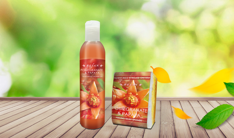 Комплект Pomegranate & Papaya
