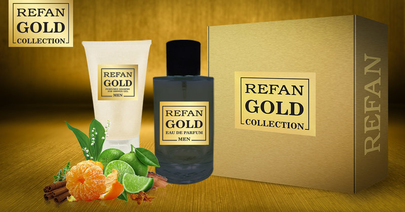 Мъжки парфюмен комплект Refan Gold 214