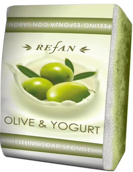 Пилинг сапун-гъба Olive and Yogurt