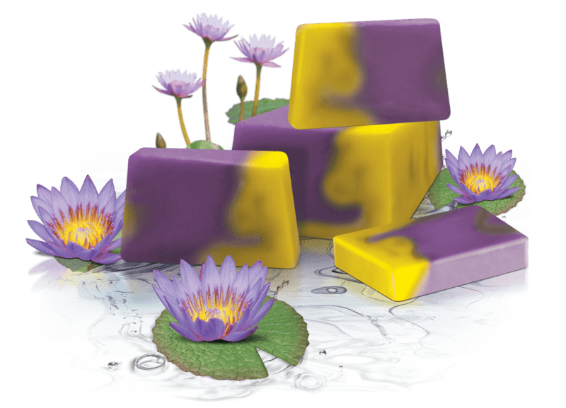 РЪЧНО ИЗРАБОТЕН ГЛИЦЕРИНОВ САПУН Water lily