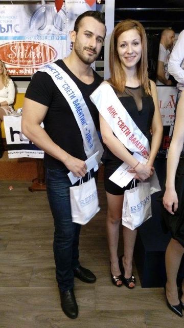 Подаръци от REFAN получиха победителите в конкурса Мис и Мистър Свети Валентин във Варна
