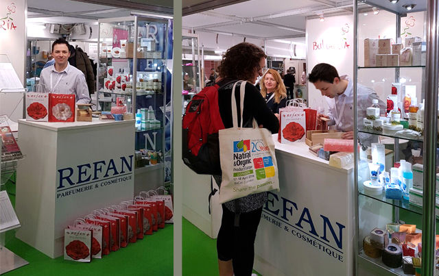 REFAN представя козметични серии с естествени съставки на най-голямото био изложение в Европа