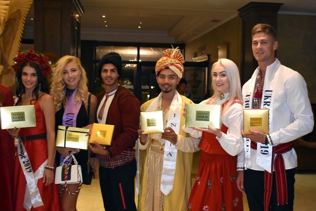 Парфюмни комплекти REFAN GOLD COLLECTION зарадваха участниците в престижния конкурс Super Model Universe 2019