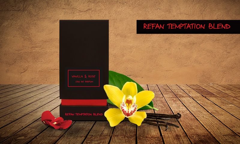 Vanilla and rose Ванилия и роза парфюм от Refan