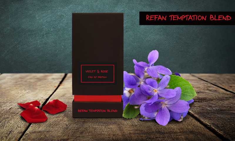 Violet and rose Виолетка и роза парфюм от Refan