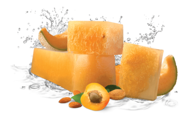 Ръчно изработен глицеринов сапун Melon and Apricot