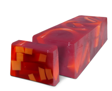 Ръчно изработен глицеринов сапун "Pomegranate & Papaya"