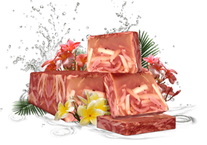 Сапуни Ръчно изработени глицеринови сапуни Tahitian flowers Сапуни Ръчно изработени глицеринови сапуни Tahitian flowers