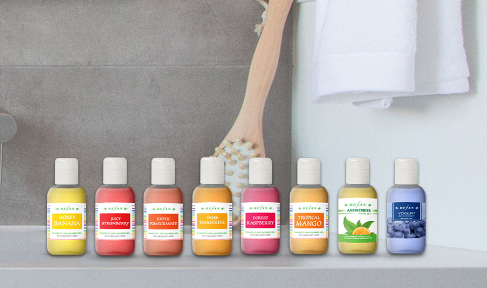 Travel sets - shampoo and shower gel