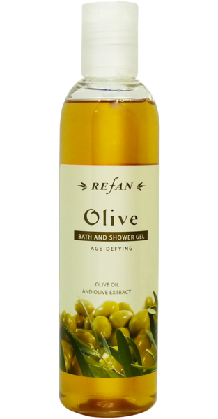 Гел за душ и баня с екстракт от маслина и маслиново масло Olive - Refan