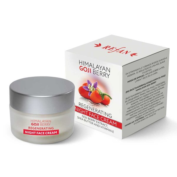 Възстановяващ нощен крем за лице Himalayan goji berry