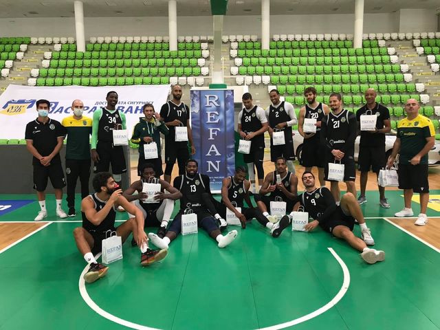 REFAN подкрепи квалификационния турнир за баскетболната Шампионска лига, провел се в България!