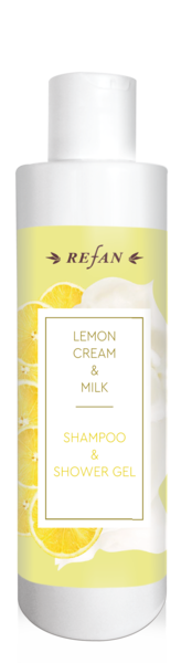 Lemon cream&Milk shampoo and shower gel