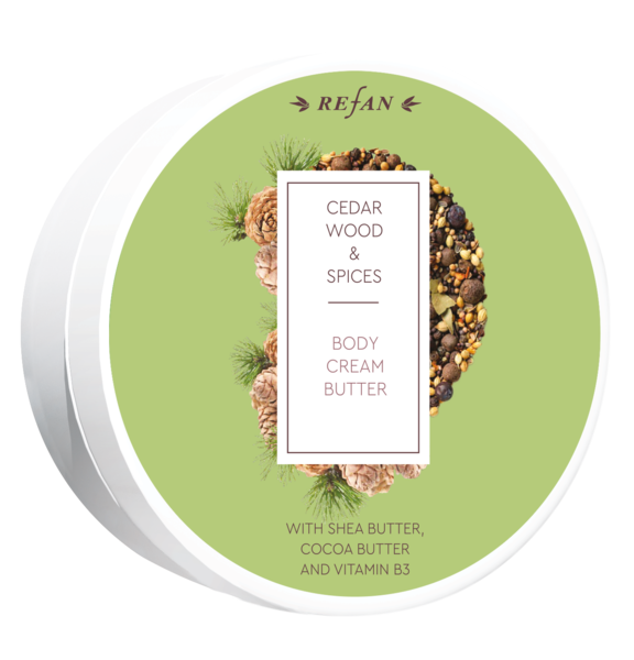 Cedar wood&Spices body cream