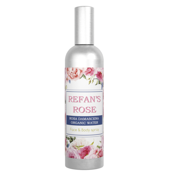 Органична розова вода Rosa Damascena