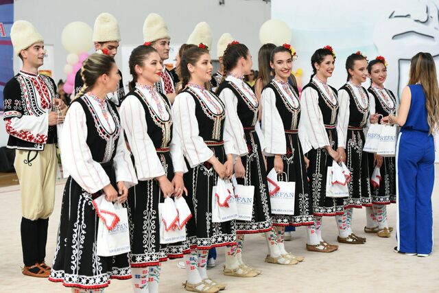 Любимият спорт и любимата марка на българите показаха красотата на художествената гимнастика на пловдивчани