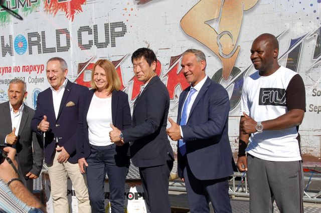 Рефан подкрепи провеждането и организирането на Световна купа по паркур