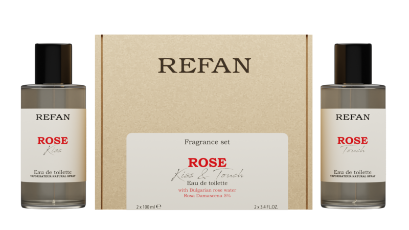 ПАРФЮМЕН КОМПЛЕКТ ROSE KISS & TOUCH EAU DE TOILETTE