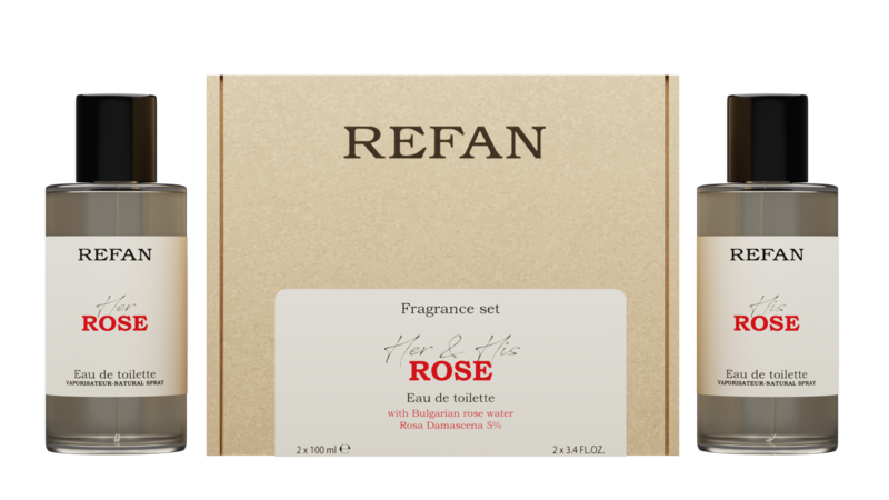 ПАРФЮМЕН КОМПЛЕКТ HER & HIS ROSE EAU DE TOILETTE