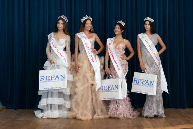 REFAN награди призьорките на Мис Варна 2020 и раздаде подаръци на всички участнички
