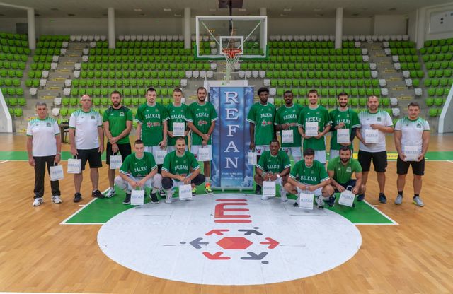 REFAN подкрепи квалификационния турнир за баскетболната Шампионска лига, провел се в България!