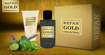 Мъжки парфюмен комплект Refan Gold 420