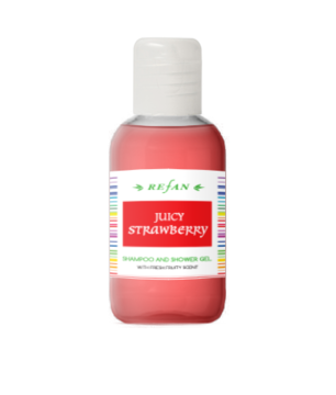 шампоан душ-гел Juicy Strawberry - 50 мл