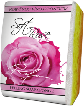 Пилинг сапун-гъба Soft Rose
