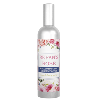 Refan's Rose Органична розова вода Rosa Damascena
