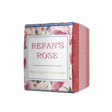 Пилинг сапун-гъба Refan's Rose