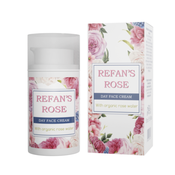Дневен крем за лице „Refan's Rose“