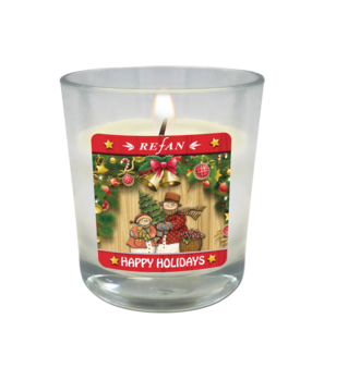Парфюмна натурална соева cвещ "Happy Holidays"