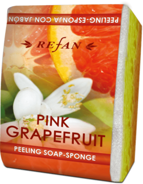 Пилинг сапун-гъба Pink Grapefruit